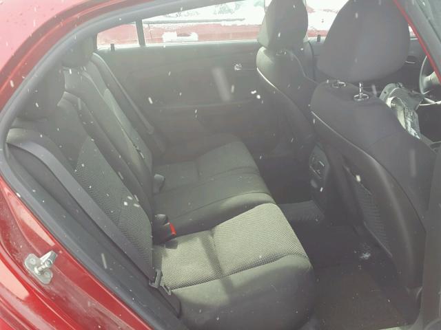 1G1ZC5E05CF222225 - 2012 CHEVROLET MALIBU 1LT 勃艮第红 照片 6