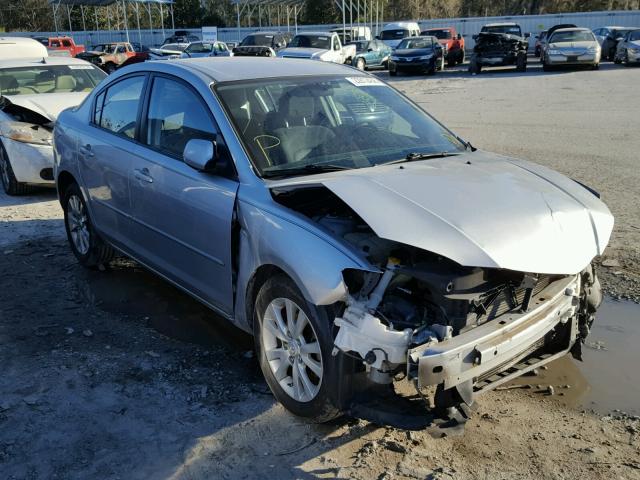 JM1BK12F371710136 - 2007 MAZDA 3 I SILVER photo 1