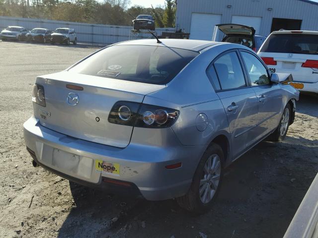 JM1BK12F371710136 - 2007 MAZDA 3 I SILVER photo 4