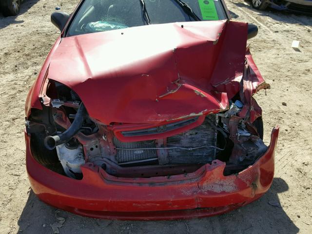 2HGEJ6440TH110017 - 1996 HONDA CIVIC DX RED photo 7