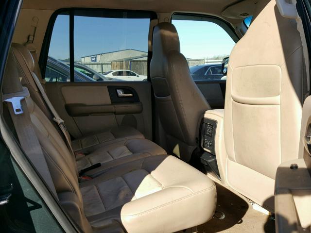 1FMRU17W24LB24783 - 2004 FORD EXPEDITION GREEN photo 6