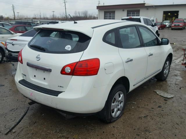 JN8AS5MV8CW360690 - 2012 NISSAN ROGUE S SILVER photo 4