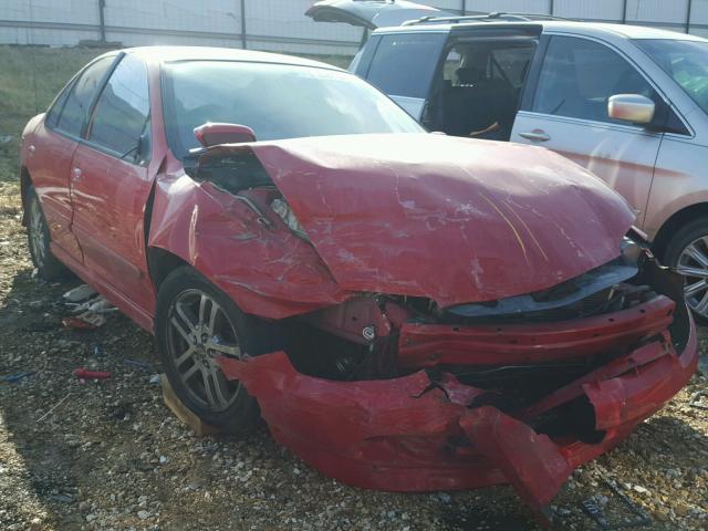 1G1JH52F347156633 - 2004 CHEVROLET CAVALIER L RED photo 1