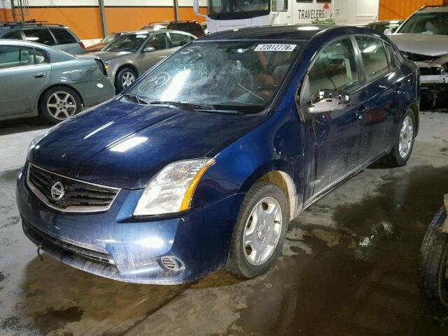 3N1AB6AP5CL615313 - 2012 NISSAN SENTRA 2.0 BLUE photo 2