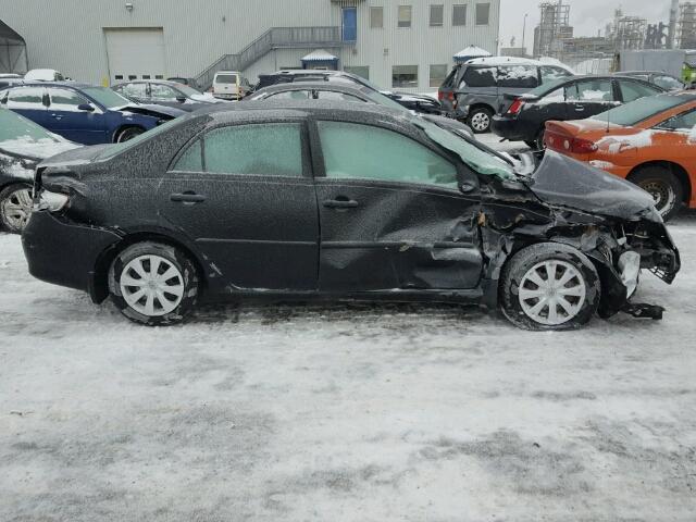 2T1BU40E99C121838 - 2009 TOYOTA COROLLA BA BLACK photo 9