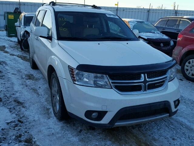 3C4PDDFG3CT232436 - 2012 DODGE JOURNEY R/ WHITE photo 1