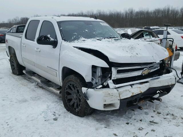 2GCEK13M471618098 - 2007 CHEVROLET SILVERADO WHITE photo 1