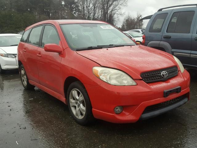 2T1LR30E56C552141 - 2006 TOYOTA COROLLA MA RED photo 1