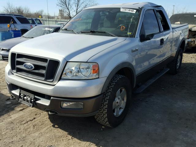 1FTPX14534NB67919 - 2004 FORD F150 SILVER photo 2