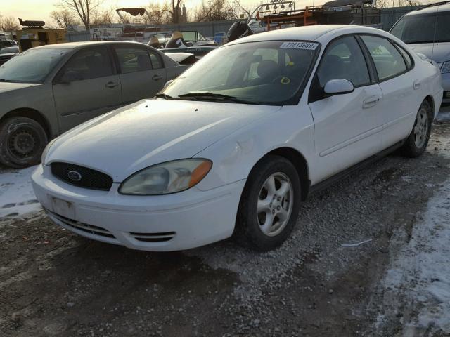 1FAFP55U14G110895 - 2004 FORD TAURUS SES WHITE photo 2