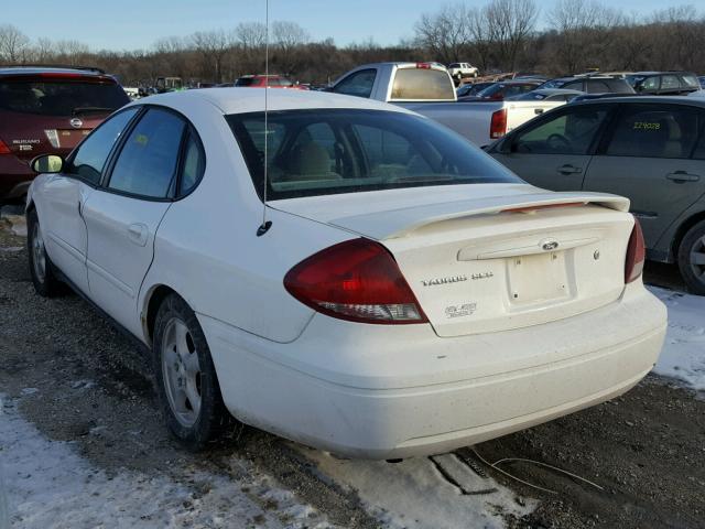 1FAFP55U14G110895 - 2004 FORD TAURUS SES WHITE photo 3