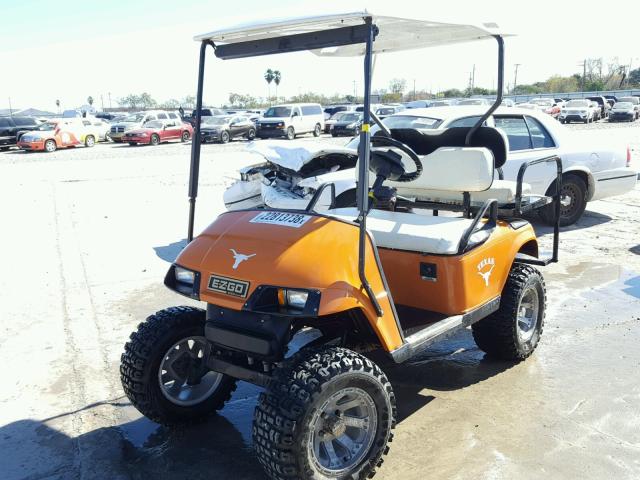 2496783 - 2010 EZGO GOLF CART ORANGE photo 2