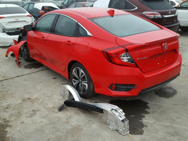 2HGFC1F79HH644410 - 2017 HONDA CIVIC EXL RED photo 3