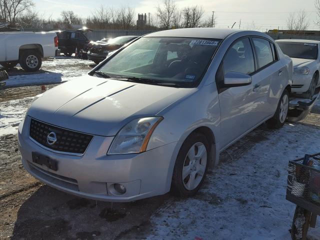 3N1AB61E88L668528 - 2008 NISSAN SENTRA 2.0 SILVER photo 2