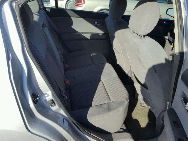 3N1AB61E88L668528 - 2008 NISSAN SENTRA 2.0 SILVER photo 6