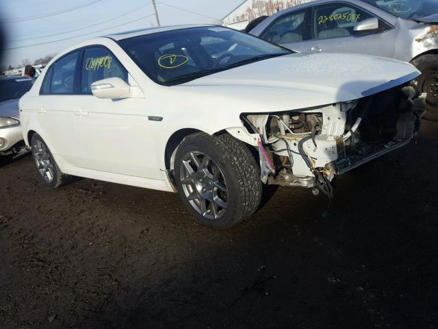 19UUA76528A011101 - 2008 ACURA TL TYPE S WHITE photo 1