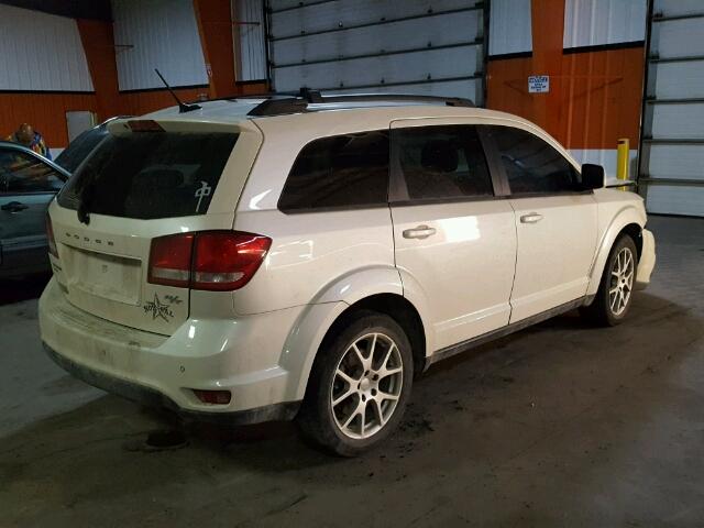 3C4PDDEG3DT590140 - 2013 DODGE JOURNEY R/ WHITE photo 4