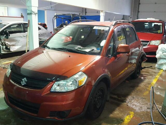 JS2YB413095101445 - 2009 SUZUKI SX4 TECHNO ORANGE photo 2