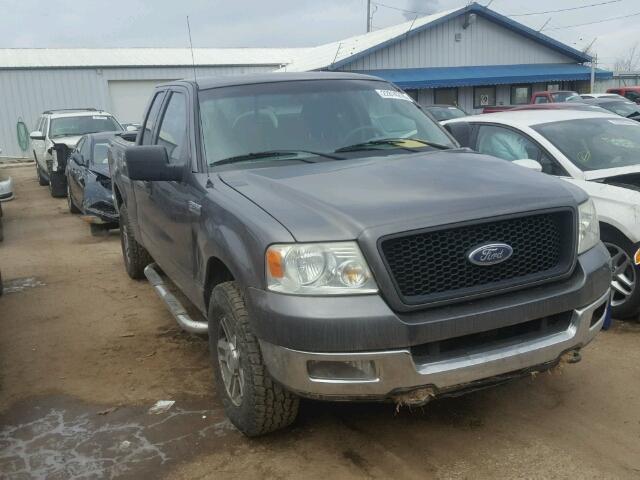 1FTPX14525FA86065 - 2005 FORD F150 CHARCOAL photo 1