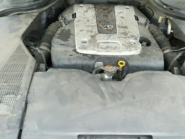 JNKCY01E29M801646 - 2009 INFINITI M35 BASE GRAY photo 7