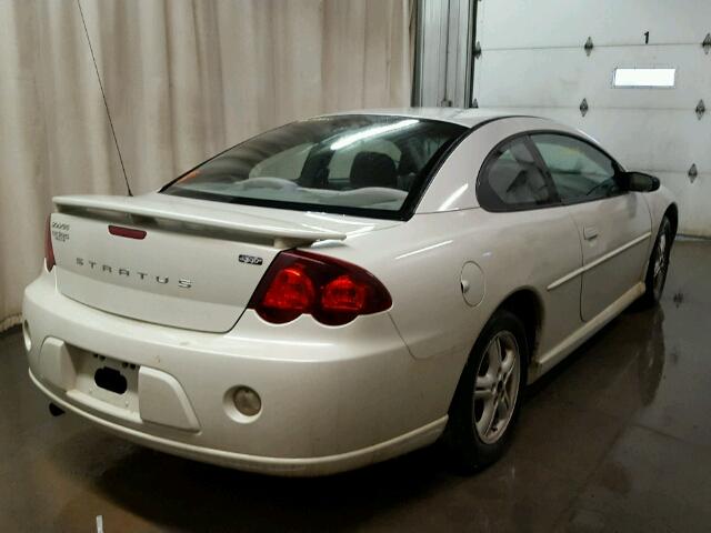 4B3AG42G05E045483 - 2005 DODGE STRATUS SX WHITE photo 4