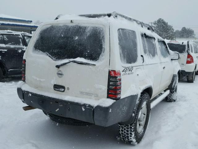 5N1ED28Y04C614997 - 2004 NISSAN XTERRA XE WHITE photo 4