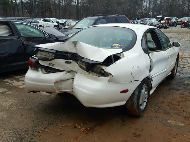 1FAFP52U4WA110402 - 1998 FORD TAURUS WHITE photo 4