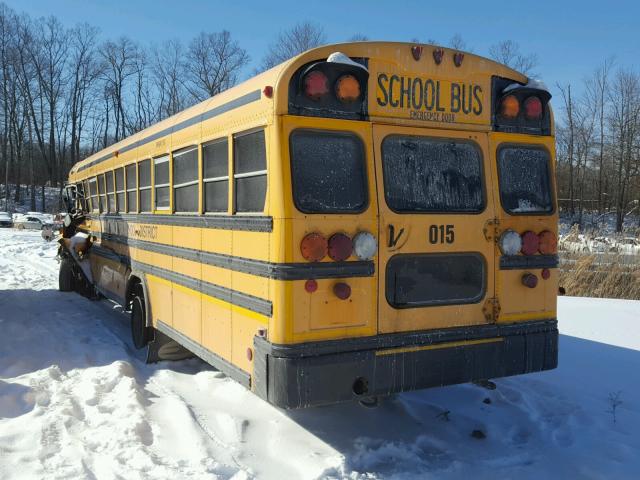 1BAKGCPA1BF272099 - 2011 BLUE BIRD SCHOOL BUS YELLOW photo 3