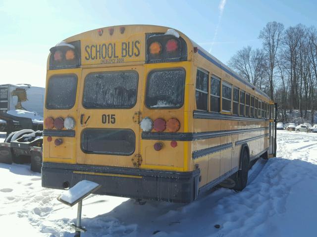 1BAKGCPA1BF272099 - 2011 BLUE BIRD SCHOOL BUS YELLOW photo 4