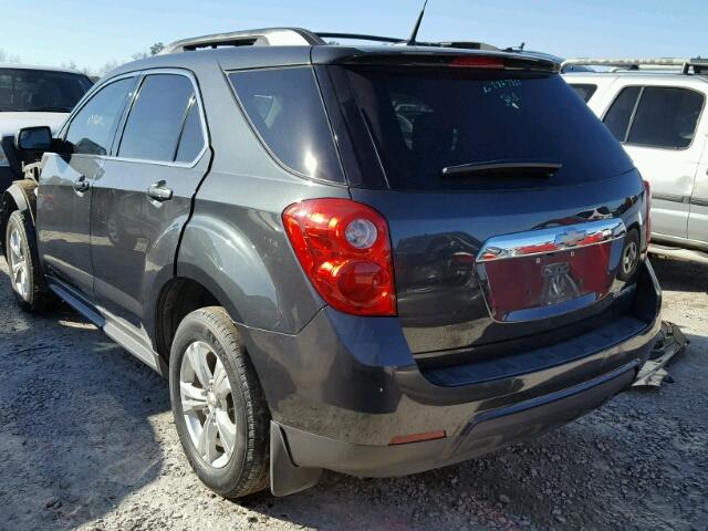 2GNALDEK0C1325339 - 2012 CHEVROLET EQUINOX LT GRAY photo 3