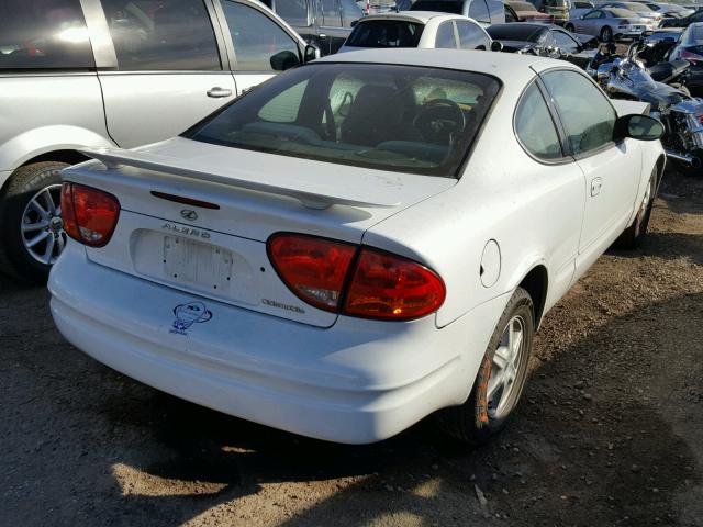 1G3NL12F54C176115 - 2004 OLDSMOBILE ALERO GL WHITE photo 4