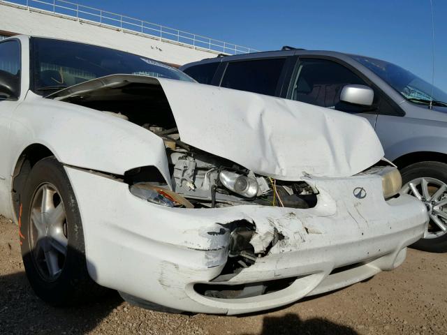 1G3NL12F54C176115 - 2004 OLDSMOBILE ALERO GL WHITE photo 9