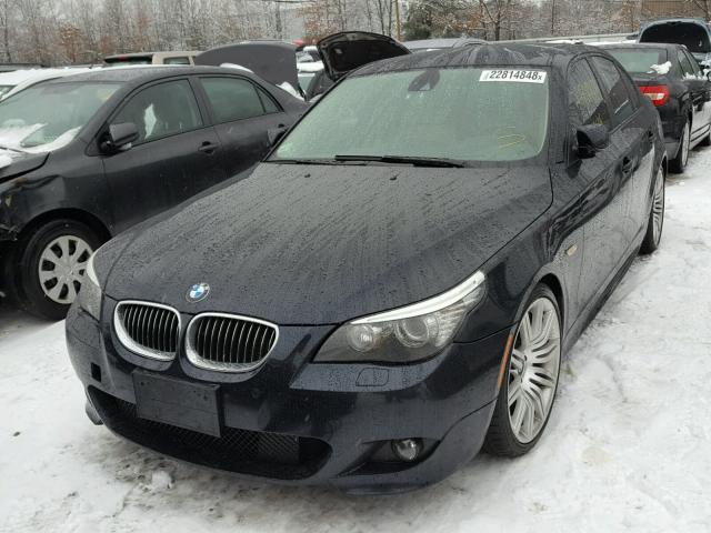 WBANW53588CT48807 - 2008 BMW 550 I BLACK photo 2