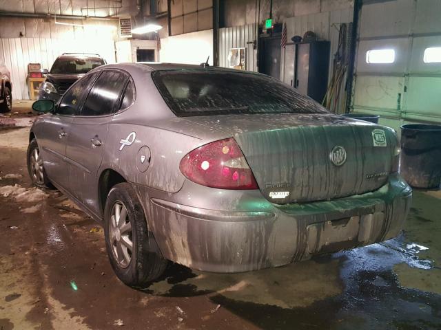 2G4WD582471125238 - 2007 BUICK LACROSSE C GRAY photo 3