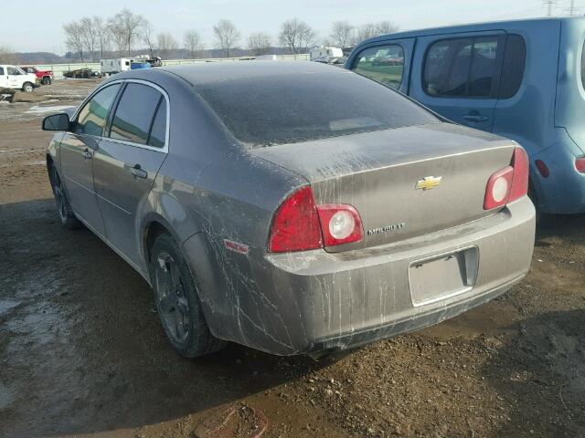 1G1ZC5E18BF117430 - 2011 CHEVROLET MALIBU 1LT BROWN photo 3