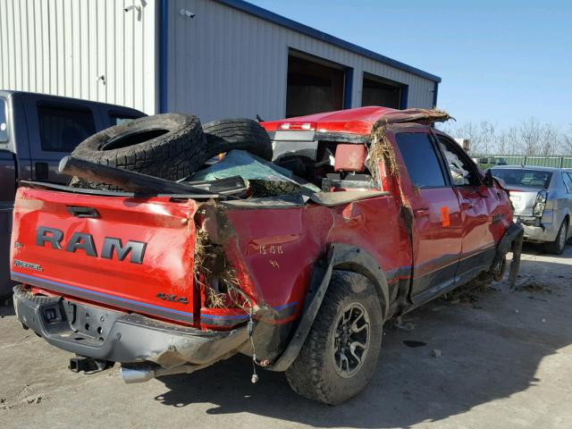 1C6RR7YT0GS406547 - 2016 RAM 1500 REBEL RED photo 4