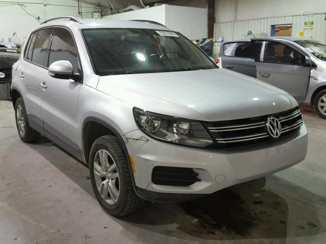 WVGAV7AX3GW591227 - 2016 VOLKSWAGEN TIGUAN S SILVER photo 1