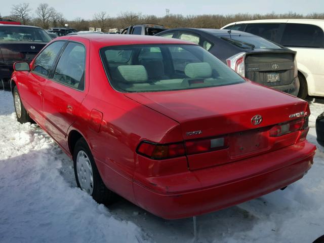 4T1BG22K7WU204645 - 1998 TOYOTA CAMRY CE RED photo 3