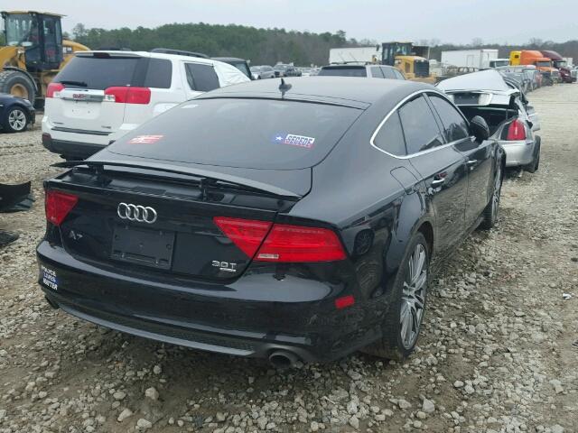 WAU3GAFC6CN141157 - 2012 AUDI A7 PRESTIG BLACK photo 4