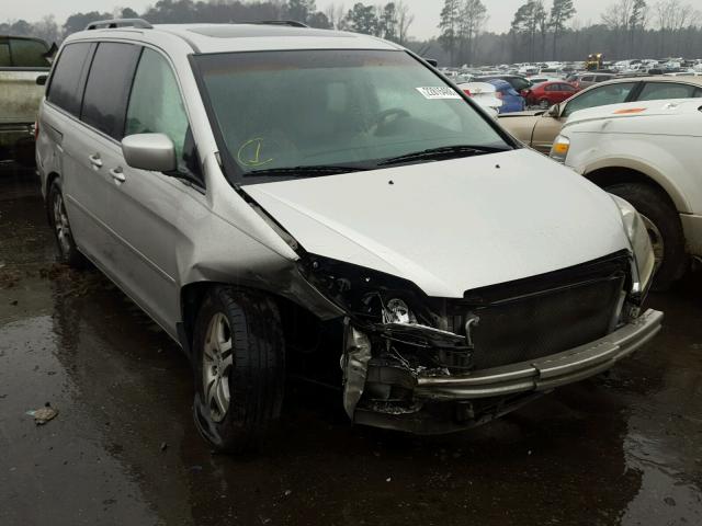 5FNRL38667B441894 - 2007 HONDA ODYSSEY EX SILVER photo 1