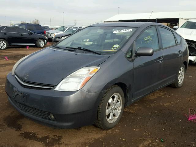 JTDKB20U263189694 - 2006 TOYOTA PRIUS CHARCOAL photo 2