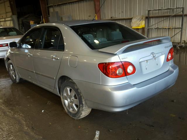 1NXBR30E28Z961078 - 2008 TOYOTA COROLLA CE GRAY photo 3