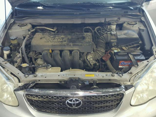 1NXBR30E28Z961078 - 2008 TOYOTA COROLLA CE GRAY photo 7