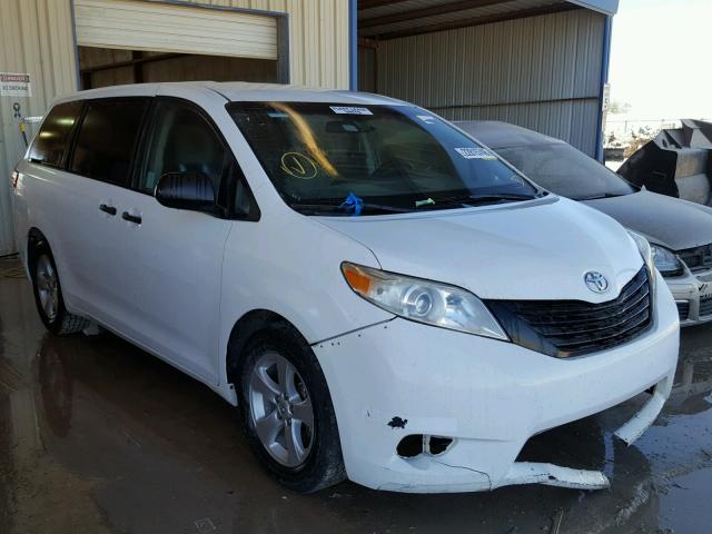 5TDZK3DC5FS576888 - 2015 TOYOTA SIENNA BAS WHITE photo 1