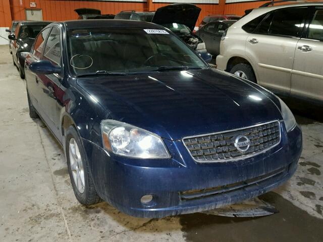 1N4AL11D55C263597 - 2005 NISSAN ALTIMA S BLUE photo 1