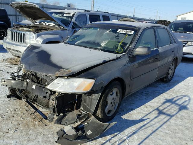 4T1BF28B43U279017 - 2003 TOYOTA AVALON XL GRAY photo 2