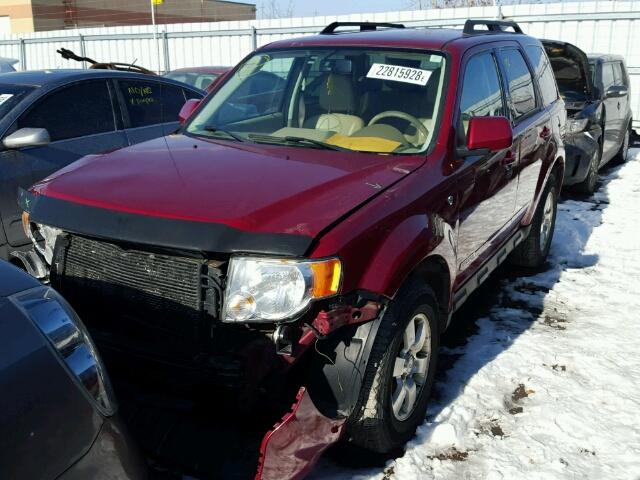 1FMCU94128KA47843 - 2008 FORD ESCAPE LIM RED photo 2