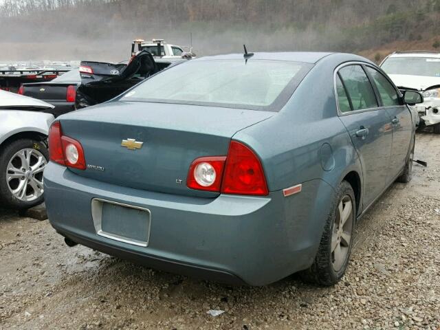 1G1ZJ57B89F149283 - 2009 CHEVROLET MALIBU 2LT GREEN photo 4