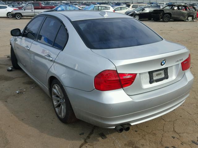 WBAPH7C54BE676882 - 2011 BMW 328 I GRAY photo 3