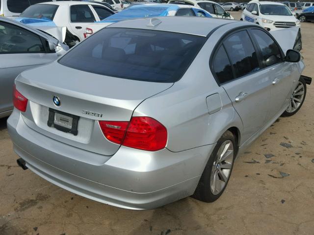 WBAPH7C54BE676882 - 2011 BMW 328 I GRAY photo 4